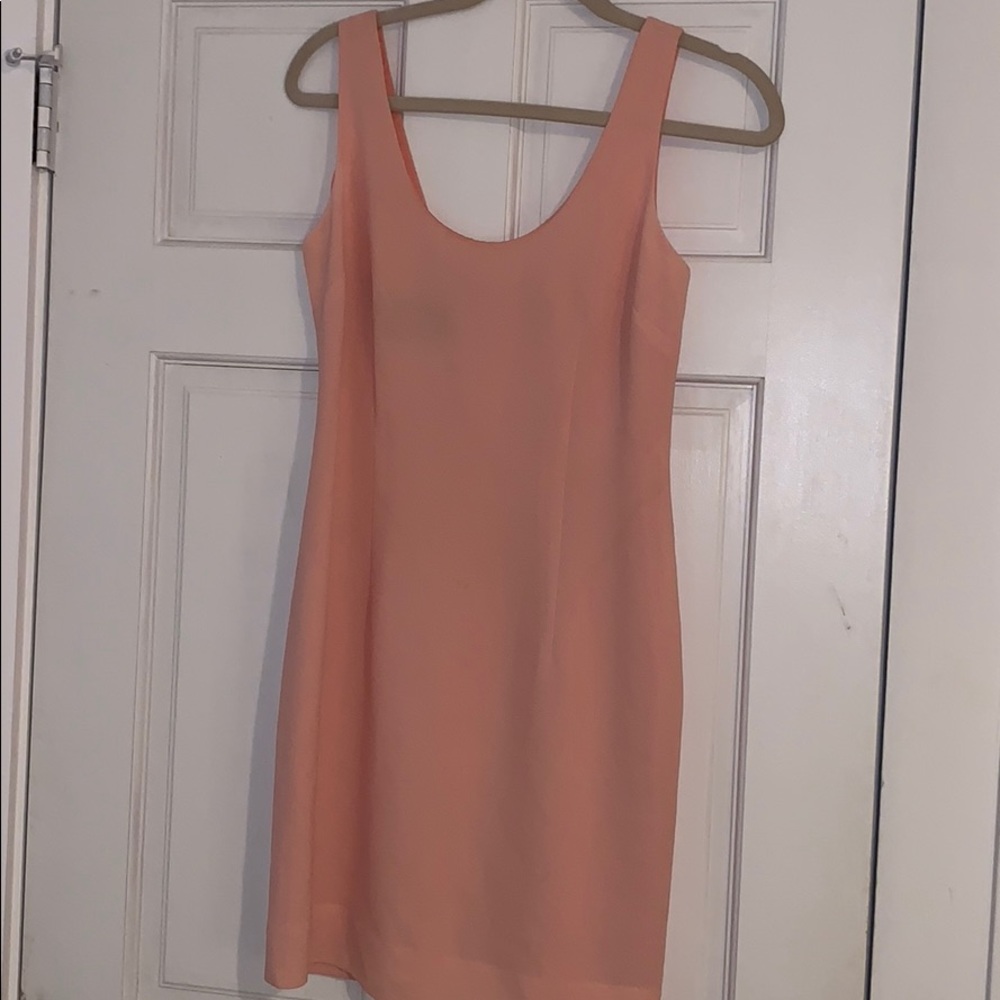 Nicole Miller pink dress and coat set